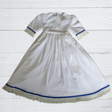 Cargar imagen en el visor de la galería, Hebrew Girls Dress, Israelite Girls dress, Fringes, Shabbat Dress