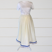 Cargar imagen en el visor de la galería, Hebrew Gauze Skirt with Fringes, Israelite Garments, Fringes