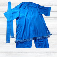 Load image into Gallery viewer, Hebrew Tunic with fringes, Fringed Garments, Israelite Garments, Fringes