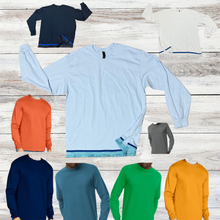 Cargar imagen en el visor de la galería, Hebrew Embroidered Long SLEEVE Shirt with Fringes, Israelite Shirt, Fringes