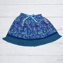Cargar imagen en el visor de la galería, Hebrew Girls Skirt with Fringes, Israelite Garments, Fringes, Garments with Fringes, Ready to ship in a size 3-6 months