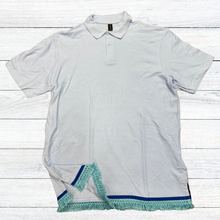 Cargar imagen en el visor de la galería, Hebrew Men’s Polo Shirts, Israelite Clothes, Shirts with Fringes, Fringes