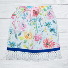 Cargar imagen en el visor de la galería, Hebrew Girls Skirt with Fringes, Israelite Garments, Fringes, Garments with Fringes, Ready to ship in a size 3-6 months
