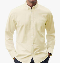 Load image into Gallery viewer, Israelite Men’s Casual Long Sleeve Button Down Shirts, Shirts with Fringes, Fringes, Hebrew Clothes, Israelite Clothes