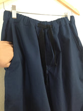 Load image into Gallery viewer, Israelite King Navy Blue Tunic with fringes Set with Gold embroidery