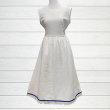 Cargar imagen en el visor de la galería, Hebrew Women's Dress with Fringes, Israelite Garments, Fringes, Sleeveless Dress