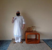 Load image into Gallery viewer, Men Tunic & Pant Set- Israelite Garments 100% Cotton EVERYTHING