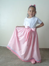 Load image into Gallery viewer, Israelite Princess Fringed Skirt with Ribbon of Blue- 100 Percent Authentic Israelite Garment