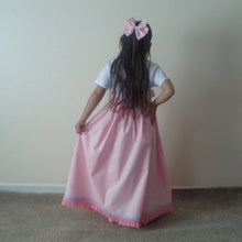 Load image into Gallery viewer, Israelite Princess Fringed Skirt with Ribbon of Blue- 100 Percent Authentic Israelite Garment