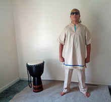 Cargar imagen en el visor de la galería, Israelite Tunic/ Kaftan- Authentic 100% Cotton EVERYTHING.... Torah Compliant