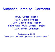 Load image into Gallery viewer, Israelite Skirt with Fringes- Women & Girl Size Available