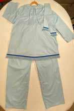 Load image into Gallery viewer, Israelite King Tunic, Pants and Head Wrap Set (Baby Blue)