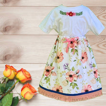 Load image into Gallery viewer, Ships out today- Size 4 Israelite Princess Skirt and Embroidered matching shirt