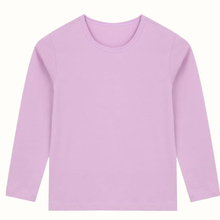 Cargar imagen en el visor de la galería, Hebrew Girls Long Sleeves, Youth Shirts with Fringes, Israelite Shirt with Fringes, Fringes
