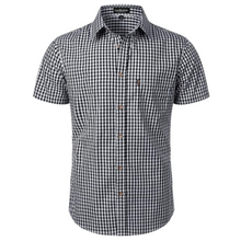 Load image into Gallery viewer, Israelite Short Sleeve Button Down Shirt with Fringes and Royal Blue Order, Fringes, Fringed Shirts, Fringed Garments, Hebrew Israelite Clothes
