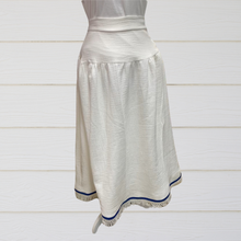 Cargar imagen en el visor de la galería, Hebrew Gauze Skirt with Fringes, Israelite Garments, Fringes
