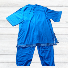 Load image into Gallery viewer, Hebrew Tunic with fringes, Fringed Garments, Israelite Garments, Fringes
