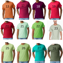 Load image into Gallery viewer, Men&#39;s Israelite T-shirt with fringes and border of blue, Shirt with fringes, fringes, Fringed Shirts for men, Fringes
