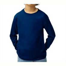 Cargar imagen en el visor de la galería, Hebrew Girls Long Sleeves, Youth Shirts with Fringes, Israelite Shirt with Fringes, Fringes
