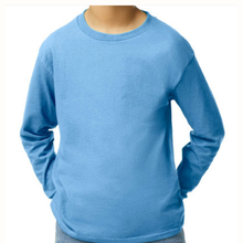 Cargar imagen en el visor de la galería, Hebrew Girls Long Sleeves, Youth Shirts with Fringes, Israelite Shirt with Fringes, Fringes
