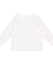 Load image into Gallery viewer, Toddlers Israelite Long Sleeves Shirt with Fringes, Fringes, Hebrew Long sleeves,
