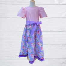 Cargar imagen en el visor de la galería, Hebrew Women's Dress with Fringes, Israelite Garments, Fringes, Garments with Fringes, Ready to ship in a size Girls 8/10
