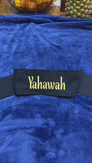 Israelite King Embroidered Head wraps (Ready to Ship)