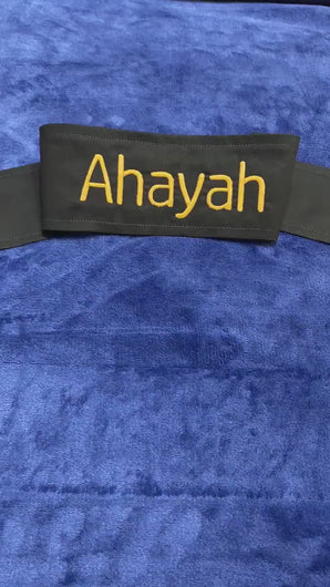 Israelite King Embroidered Head wraps (Ready to Ship)