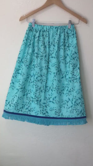 Women's Israelite Skirt with Fringes