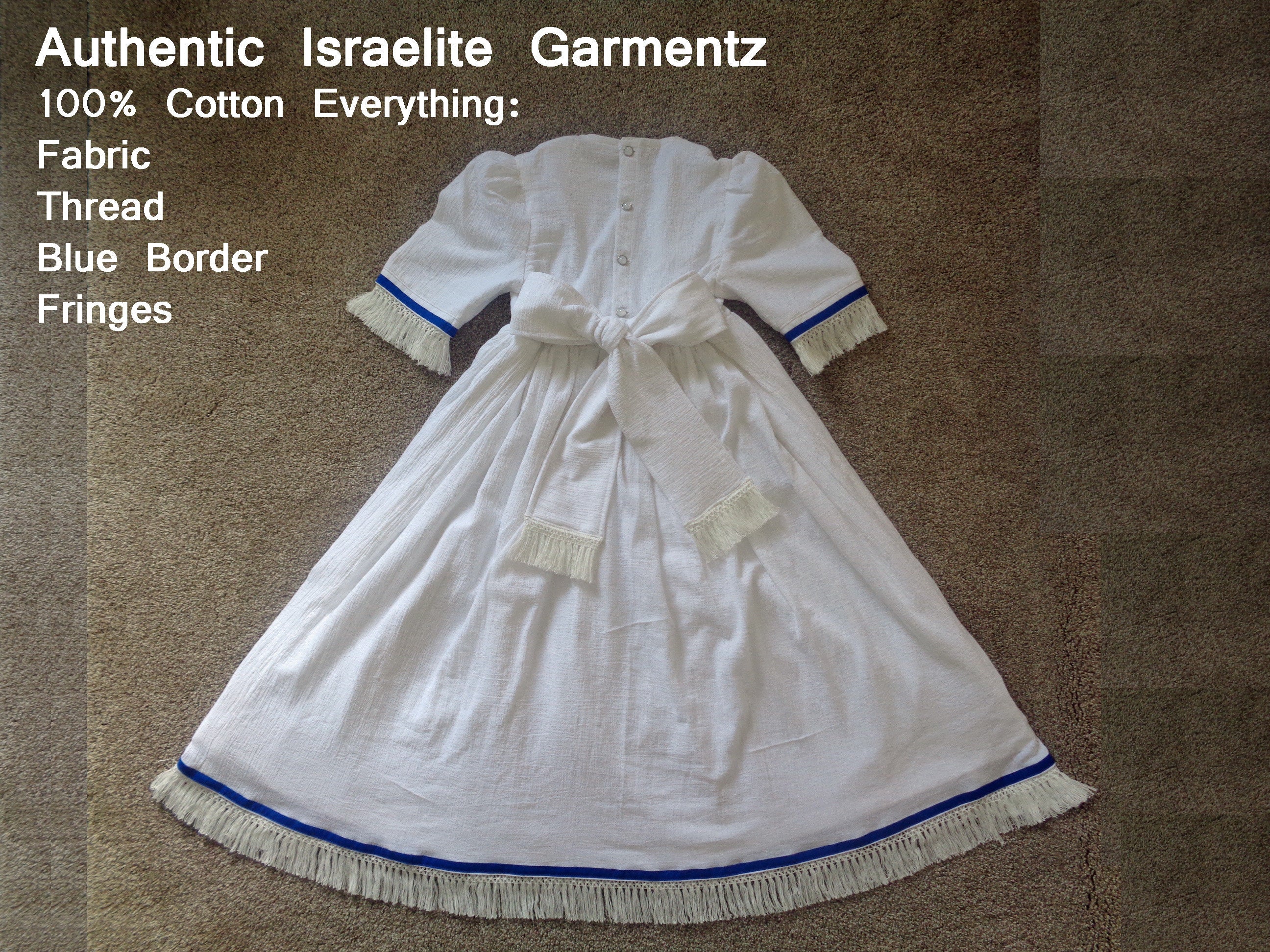 Israelite dresses shop with fringes