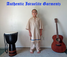 Load image into Gallery viewer, Israelite Tunic/ Kaftan- Authentic 100% Cotton EVERYTHING.... Torah Compliant
