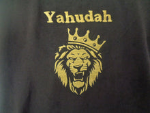 Load image into Gallery viewer, Boys Israelite Embroidered Yahudah T-shirt- Embroidered with 100% Cotton thread
