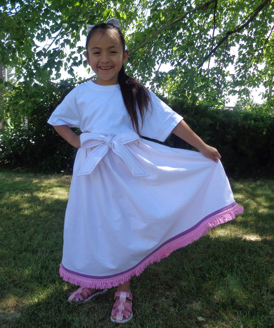 Israelite Princess Skirt with Fringes