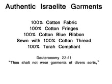 Load image into Gallery viewer, Men’s Embroidery Israelite T-shirt with fringes
