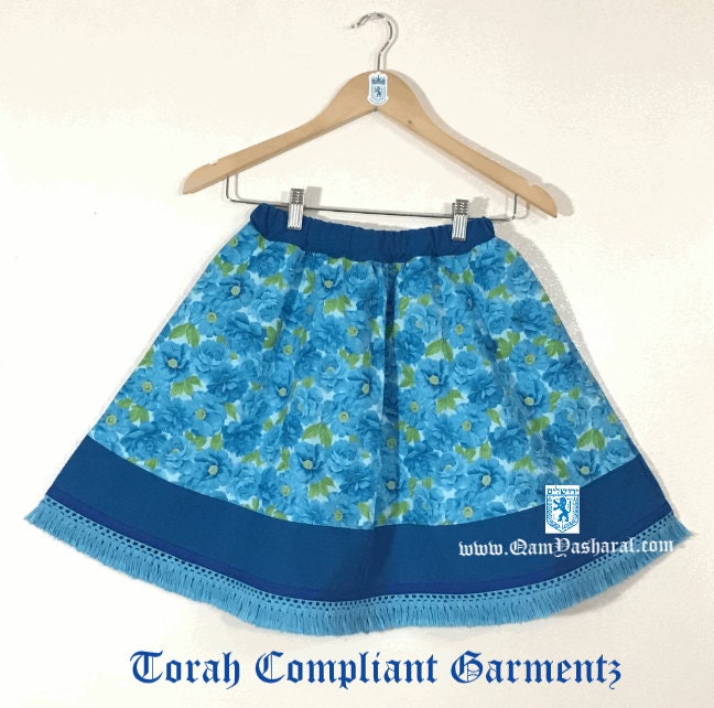 Israelite Princess Skirt with fringes