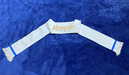 Israelite King Embroidered Head wraps (Ready to Ship)