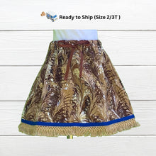 Load image into Gallery viewer, Ready to ship out today- Size 2/3T Israelite Princess Skirt and Embroidered matching shirt
